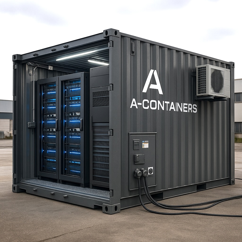 Data-center container: la revolución modular en el procesamiento de datos