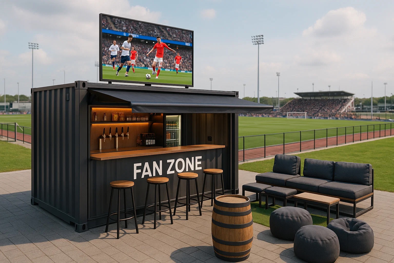 A sports A containers